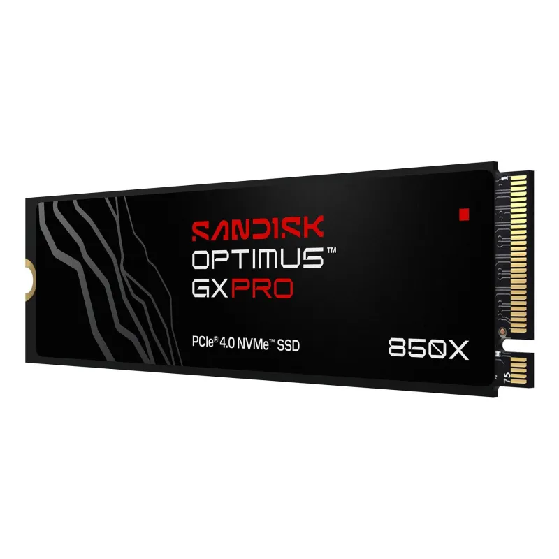 SSD-SANDISK-1200xTBW rating-MTBF 1750000 h-Read speed 7300 MB-s-Write speed 6600 MB-s-NVMe Yes-PCI Express 4.0-M.2-2000