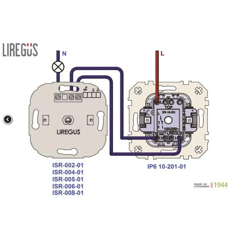 Regulators led imp isr-008-01.m-wm