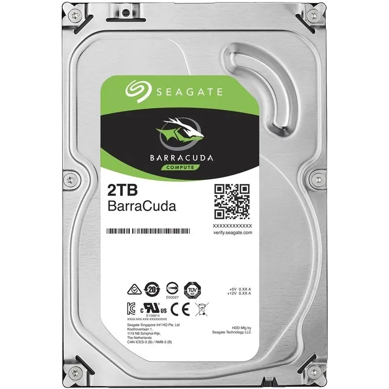 Cietais disks Seagate Barracuda 2TB 7200RPM SATAIII 256MB ST2000DM008
