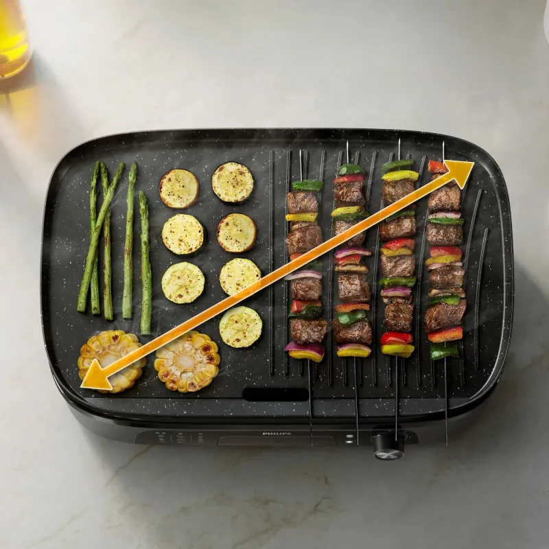 Grill electric-hd6210-90 philips