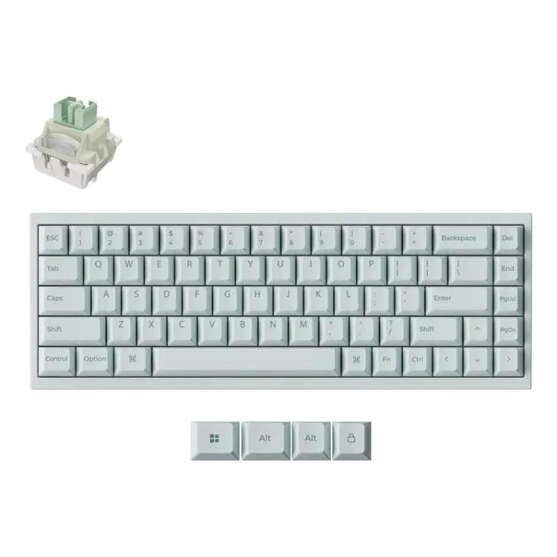 Keyboard usb-c q16 he 8k-light green q16hw-l1 keychron