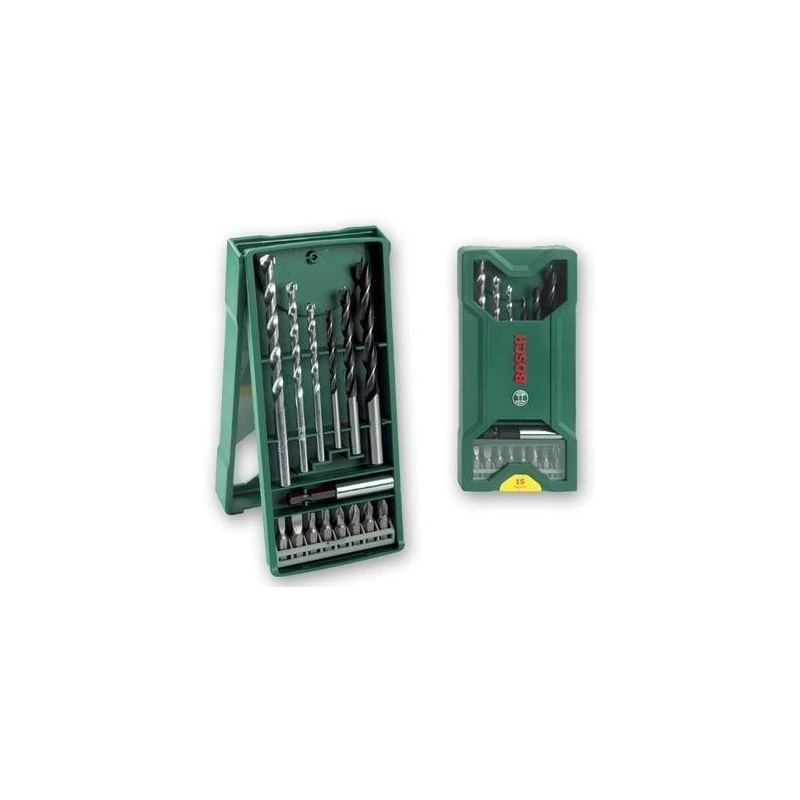 15-daļīgs mini komplekts