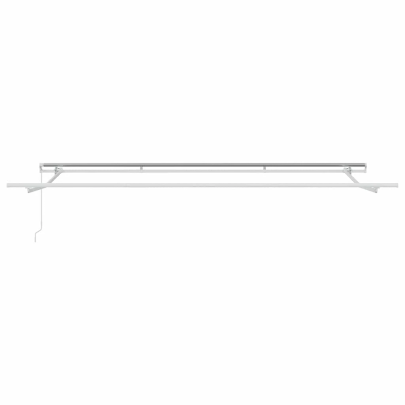vidaXL Pārklājuma struktūra Balts 400 × 300 cm Alumīnijs