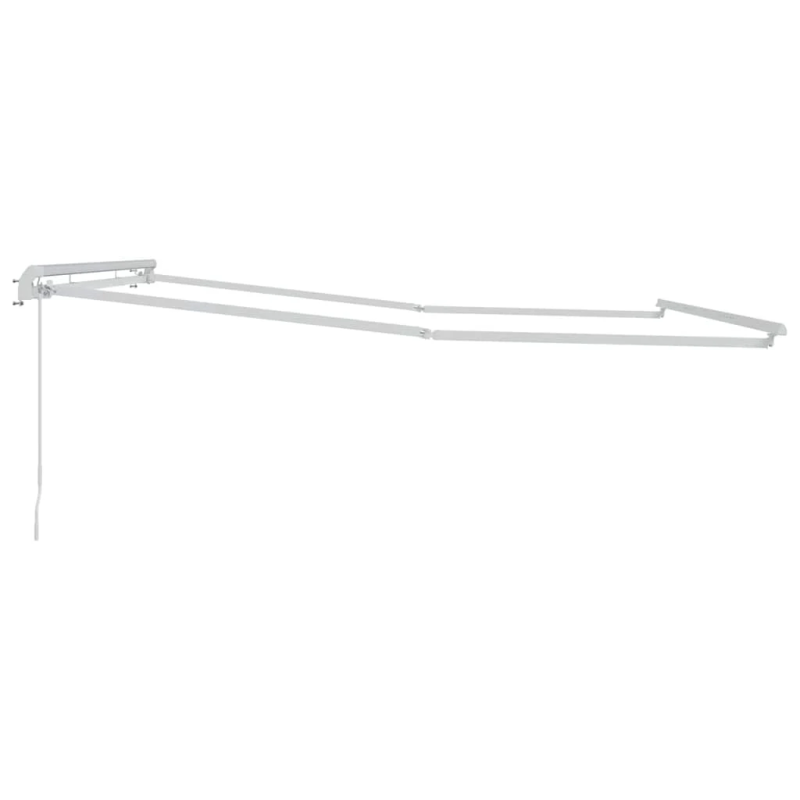 vidaXL Pārklājuma struktūra Balts 400 × 300 cm Alumīnijs