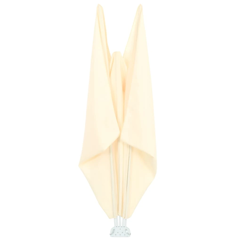 vidaXL saliekama terases sānu markīze, krēmkrāsā, 300x150 cm