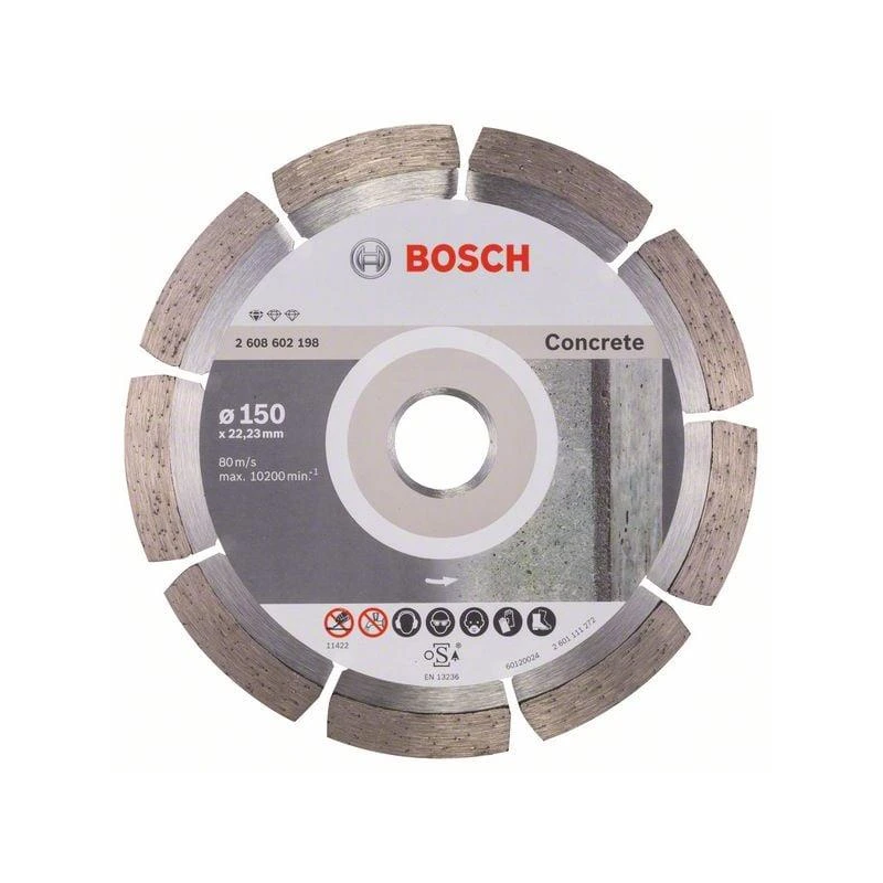 Disks dimanta grieš. betonam 150x22,23mm