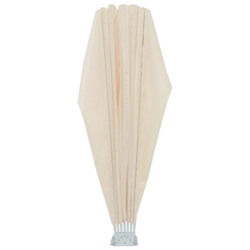 vidaXL saliekama terases sānu markīze, krēmkrāsā, 160 cm