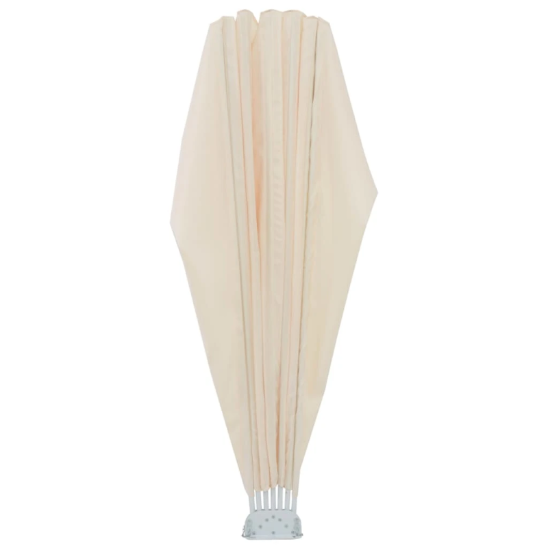 vidaXL saliekama terases sānu markīze, krēmkrāsā, 200 cm