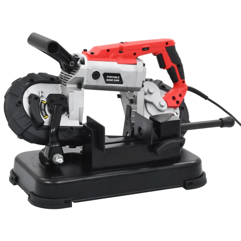 vidaXL lentzāģis ar pamatni un pārnēsājamu tērauda kasti