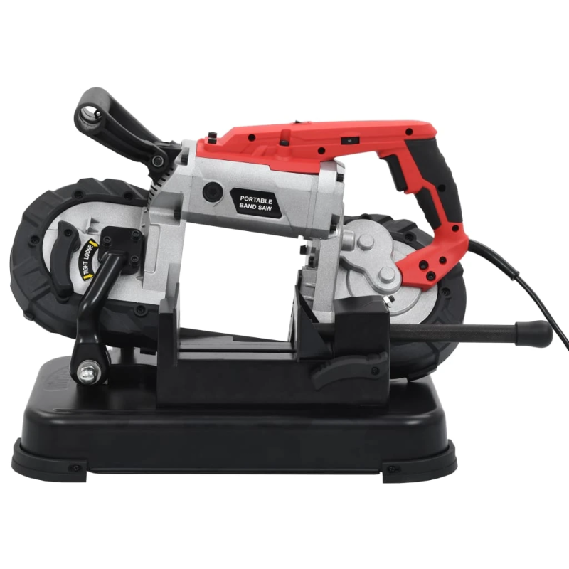 vidaXL lentzāģis ar pamatni un pārnēsājamu tērauda kasti