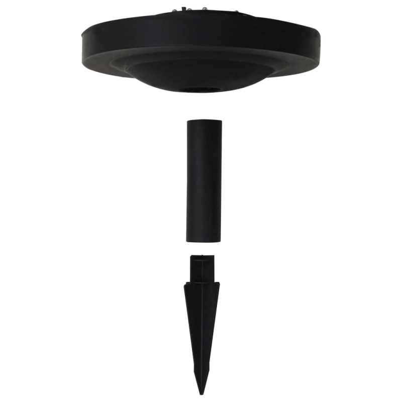 vidaXL āra solārā lampa LED, 50 cm, sfēriska, RGB