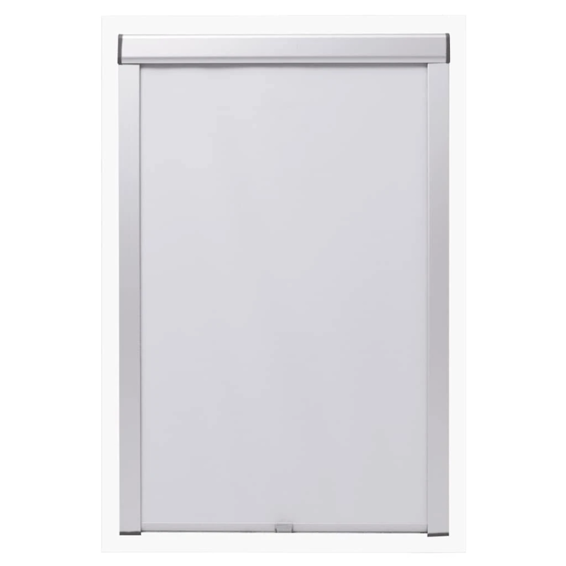 vidaXL ruļļu žalūzijas, gaismu necaurlaidīgas, baltas, PK08