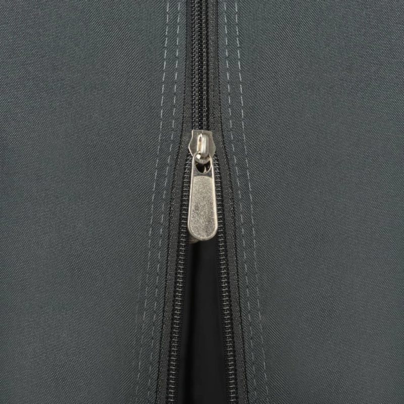 vidaXL dārza nojume ar aizkariem, alumīnijs, 4x3x2,6 m, melna