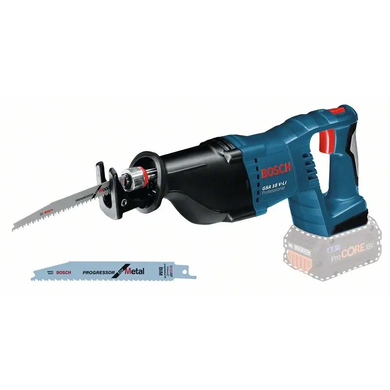 Taisns zāģis Bosch Professional GSA 18 V-LI, 18 V