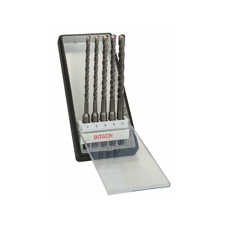 5 SDS-plus urbju kompl. 6-6-8-8-10 x 165mm