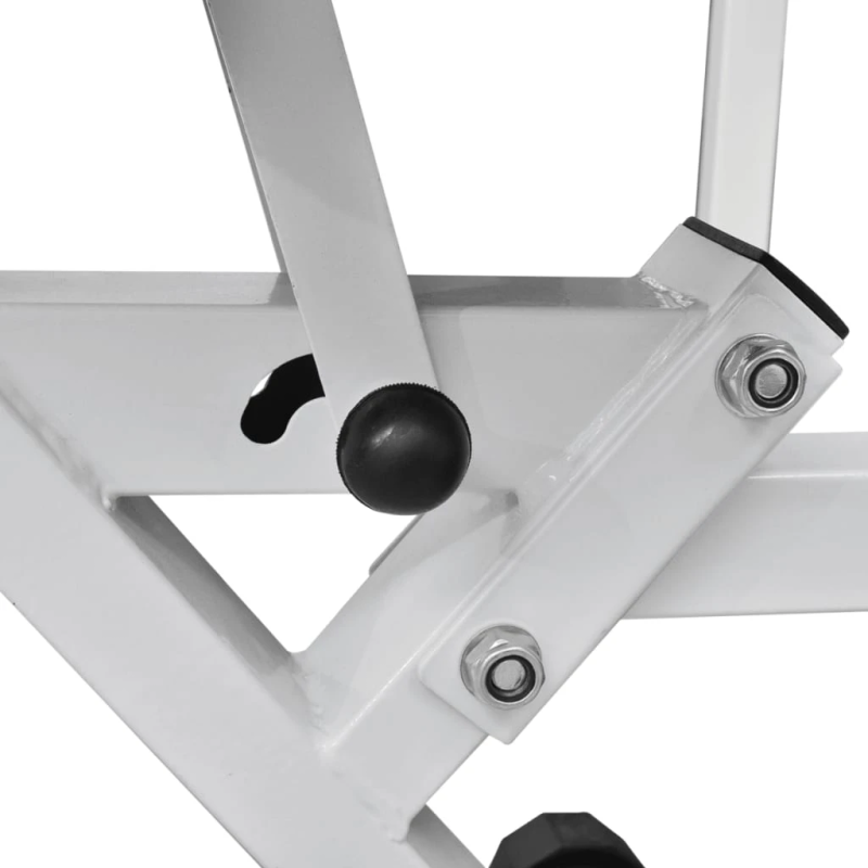 vidaXL treniņu sols ar hantelēm un stieni, 30,5 kg