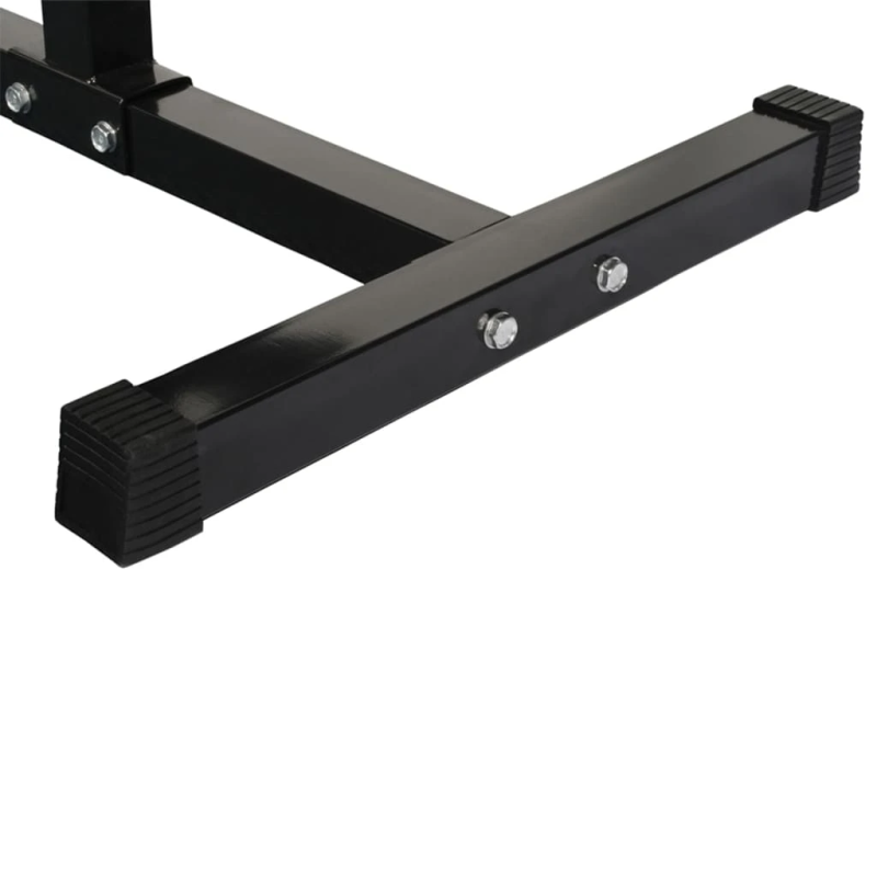 vidaXL spēka trenažieris ar svaru diskiem, 40 kg