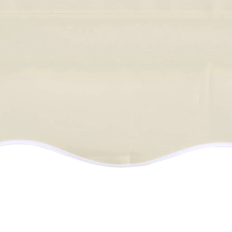vidaXL markīzes jumts, krēmkrāsas, 450x300 cm