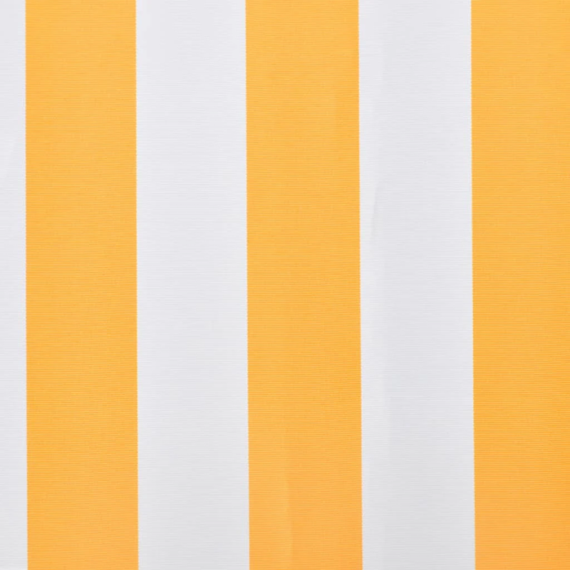 vidaXL markīzes jumts, oranžs ar baltu, 500x300 cm