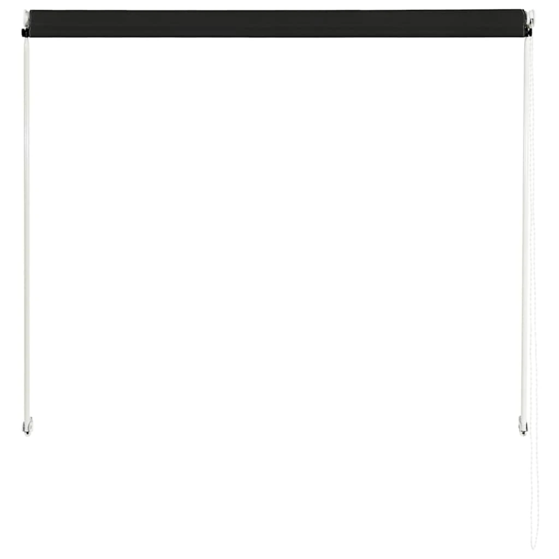 vidaXL markīze, 150x150 cm, sarullējama, antracītpelēka