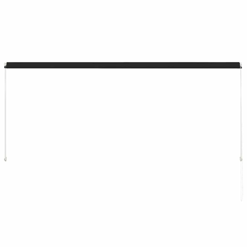 vidaXL markīze, 300x150 cm, sarullējama, antracītpelēka