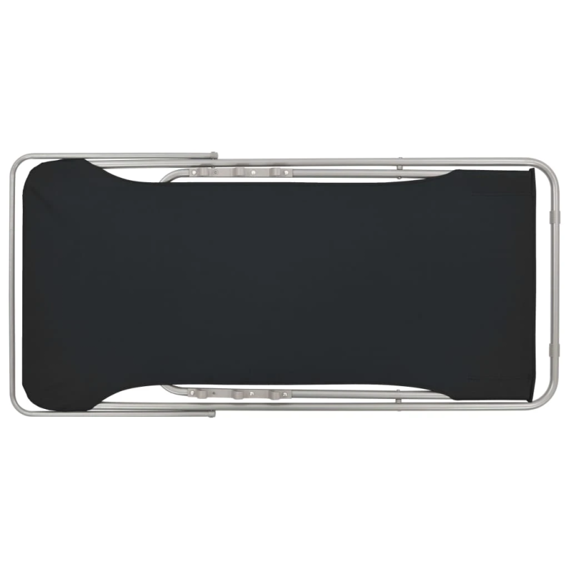 vidaXL salokāmi pludmales krēsli, 2 gab., tērauds, oksfordas audums