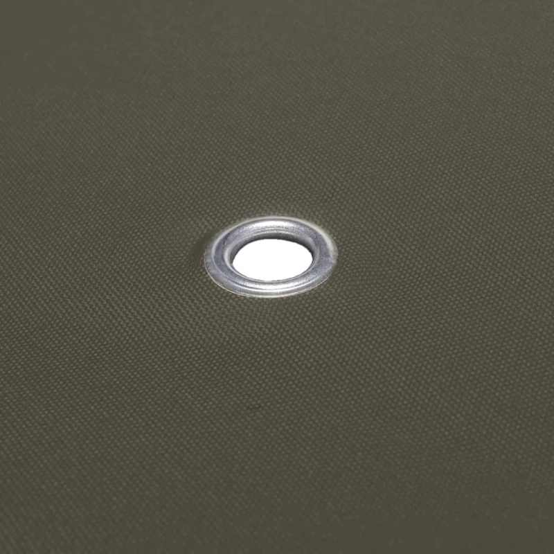 vidaXL nojumes jumta pārsegs, divdaļīgs, 310 g-m², 4x3 m, pelēkbrūns