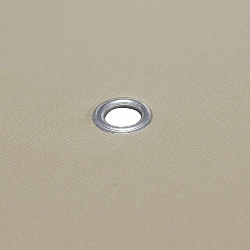 vidaXL nojumes jumta pārsegs, 310 g-m², 3x3 m, bēšs