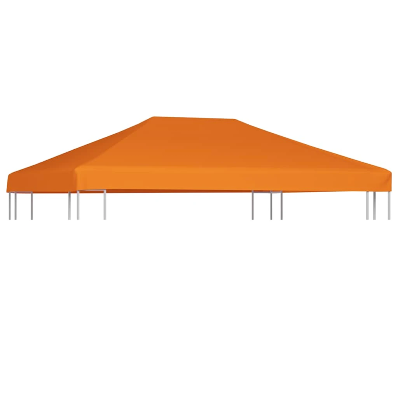 vidaXL nojumes jumta pārsegs, oranžs, 4x3 m, 310 g-m²