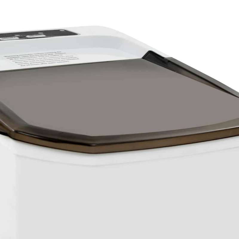 vidaXL ledus pagatavošanas ierīce, balta, 1,4 L, 15 kg-24 h