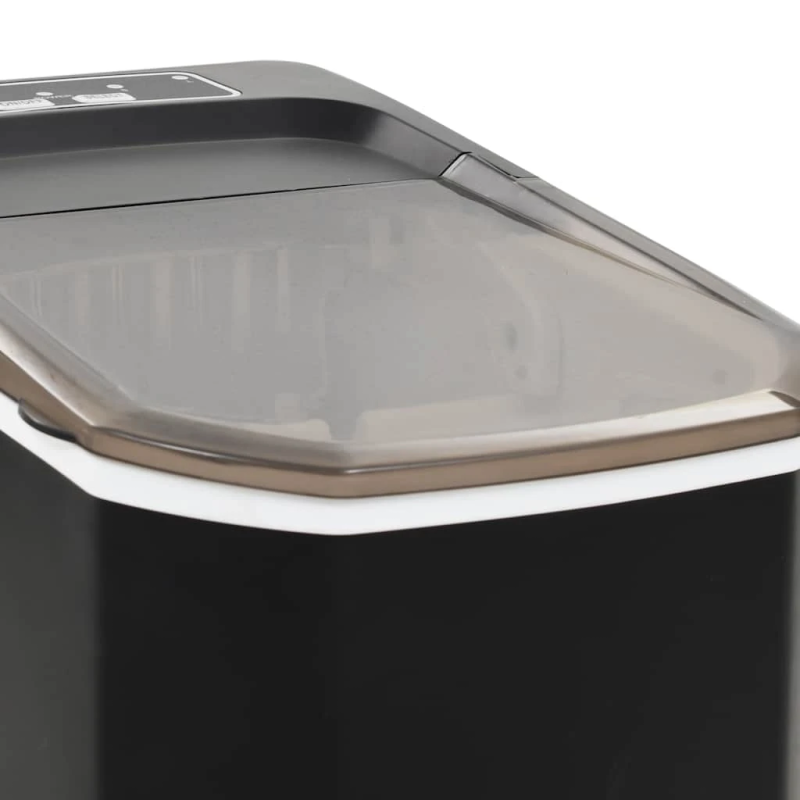 vidaXL ledus pagatavošanas ierīce, melna, 1,4 L, 15 kg-24 h