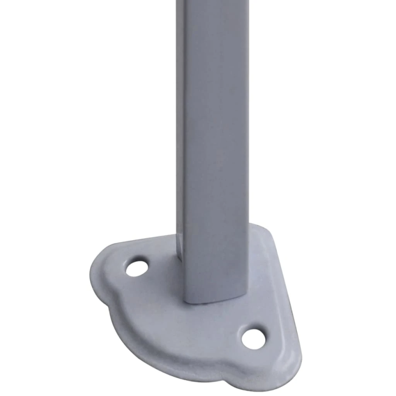 vidaXL saliekama telts ar 2 sienām, 291x291x315 cm, krēmkrāsā