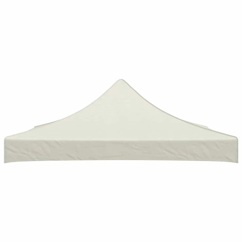 vidaXL dārza nojumes jumts, 3x3 m, krēmkrāsā