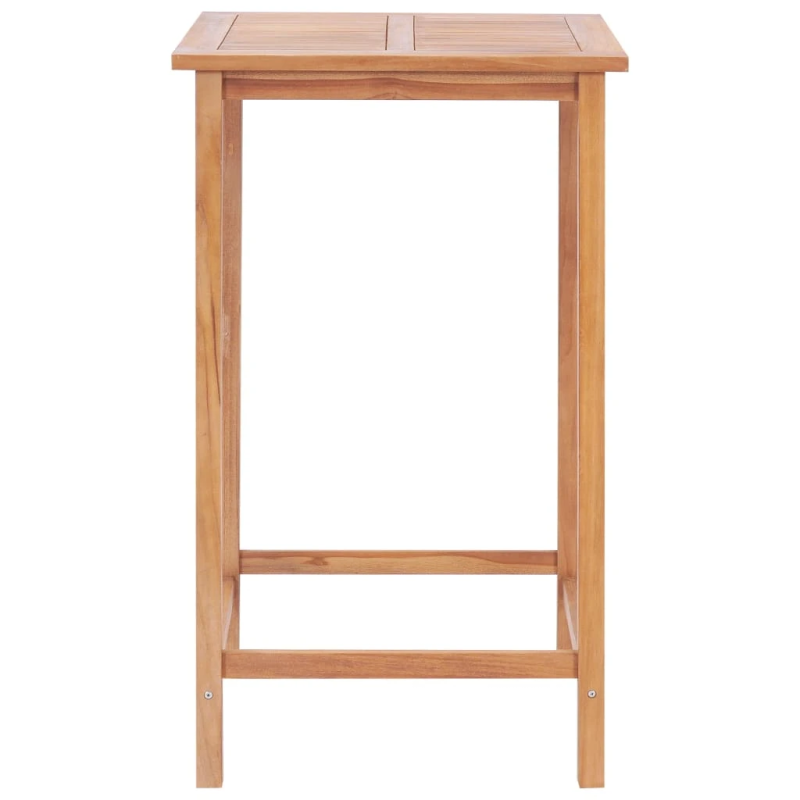 vidaXL trīsdaļīgs bāra mēbeļu komplekts, masīvs tīkkoks