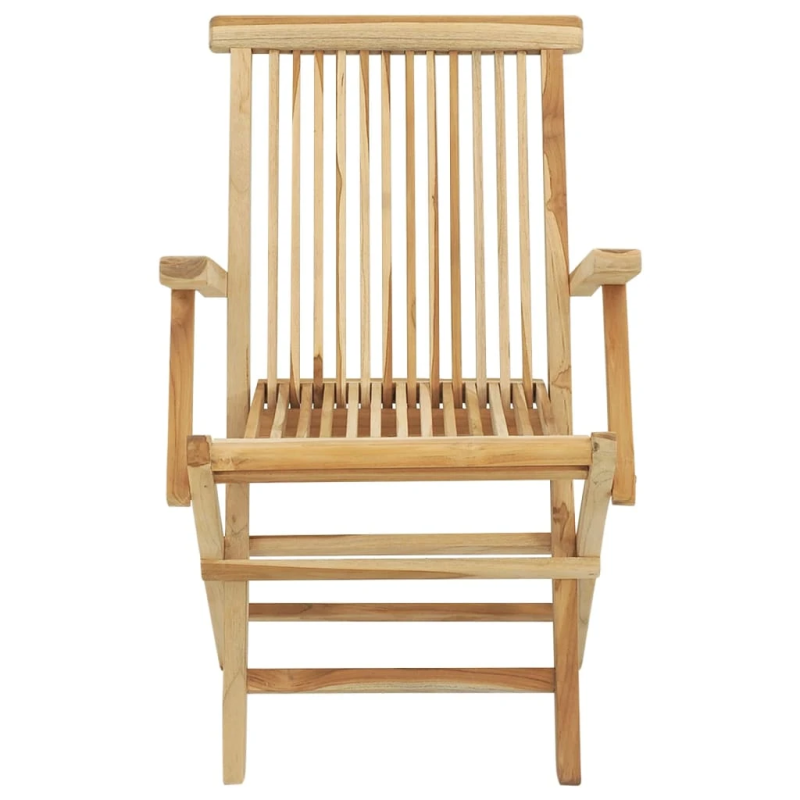 vidaXL 5-daļīgs dārza mēbeļu komplekts, masīvs tīkkoks