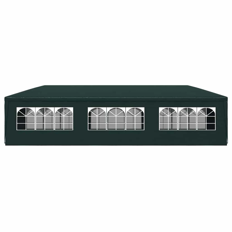 vidaXL svinību telts, zaļa, 3x9 m