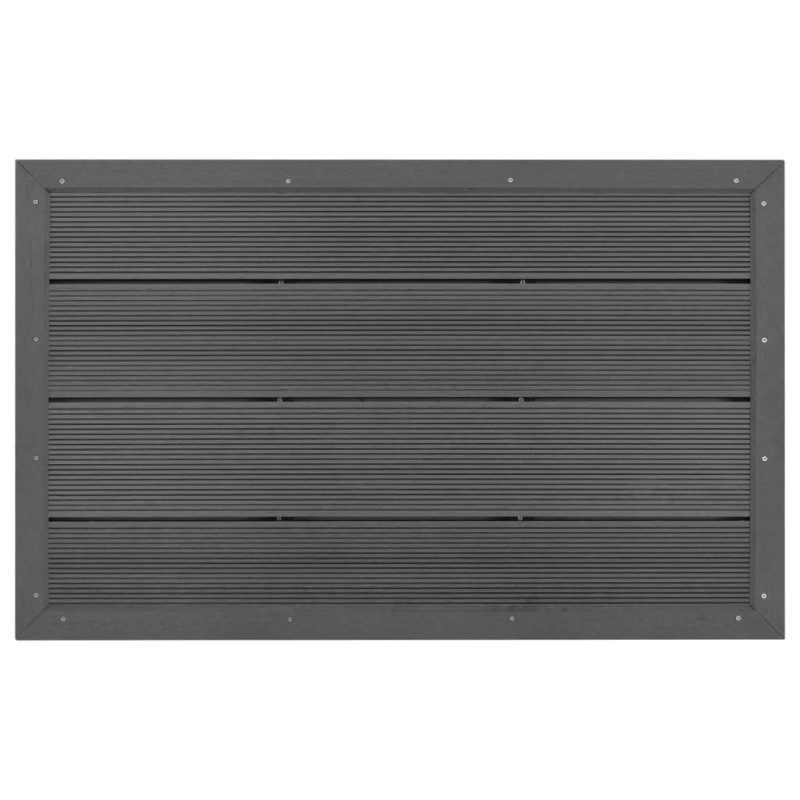 vidaXL grīdas plāksne dušai, baseina kāpnēm, WPC