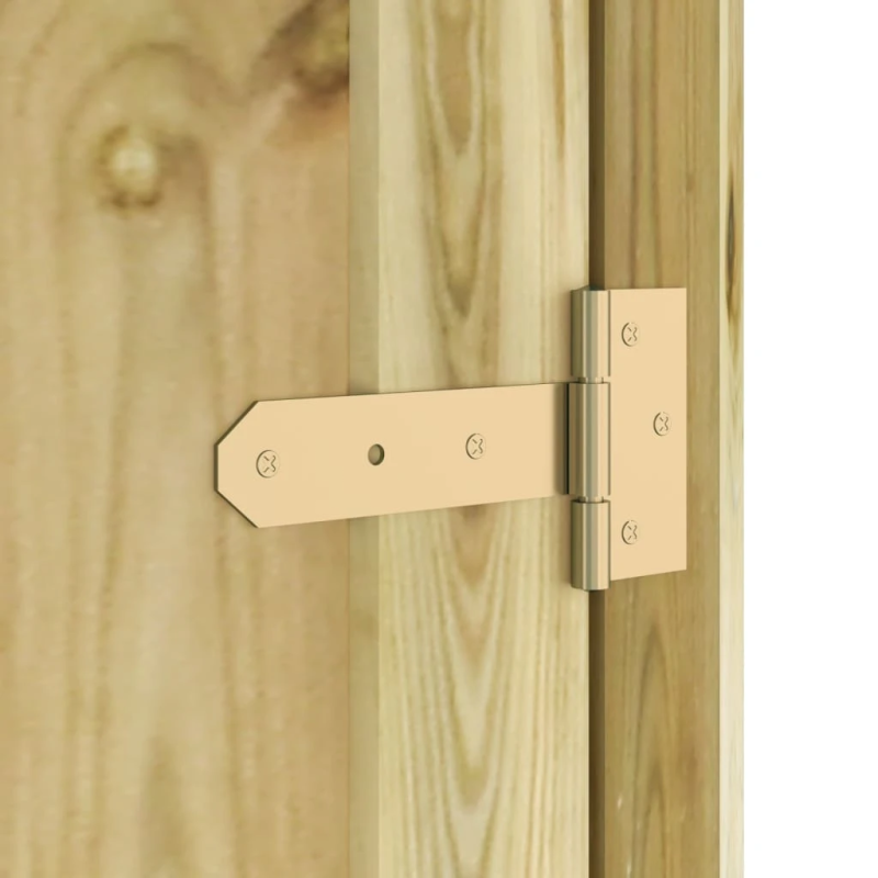 vidaXL instrumentu šķūnis, impregnēts priedes koks, 182x76x175 cm