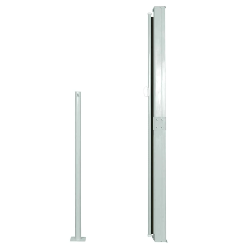 vidaXL izvelkama sānu markīze, 140x300 cm, melna