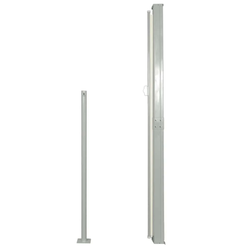 vidaXL izvelkama sānu markīze, 140x300 cm, krēmkrāsā