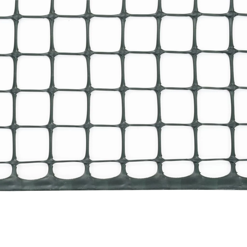 vidaXL dārza sieta žogs, 5 gab., HDPE, 1x1,2 m, zaļš