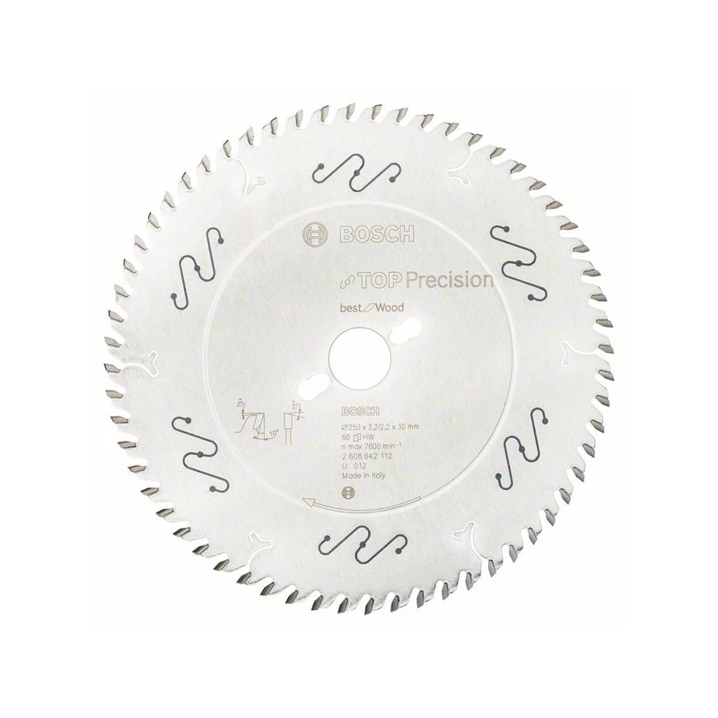 Ripzāģa disks BestforWood 250 x 30 x 3,2 mm, 60