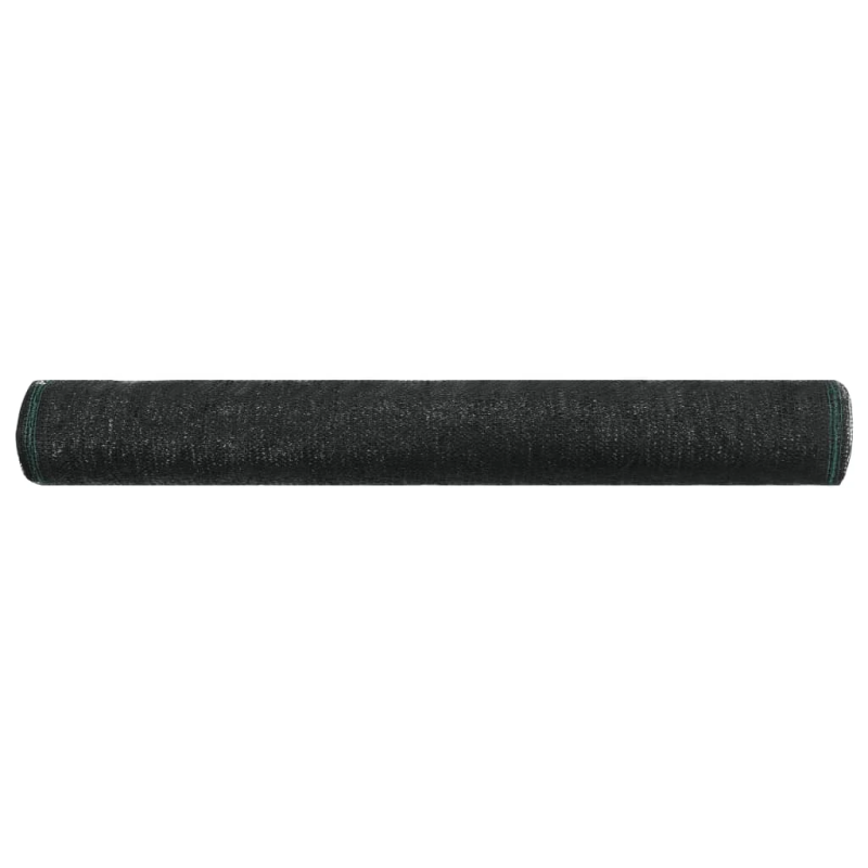 vidaXL tenisa laukuma tīkls, HDPE, 1,2x50 m, melns