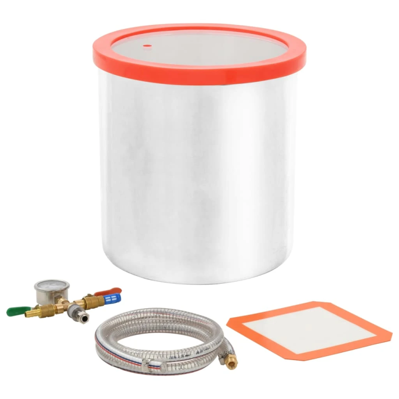 vidaXL vakuuma kamera, 18,9 L, nerūsējošs tērauds