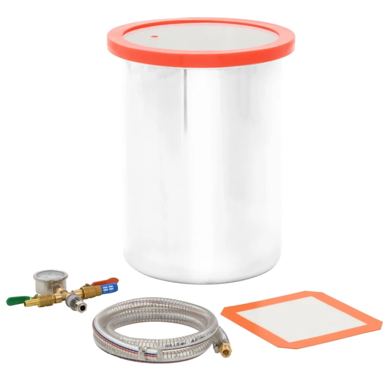 vidaXL vakuuma kamera, 22,7 L, nerūsējošs tērauds