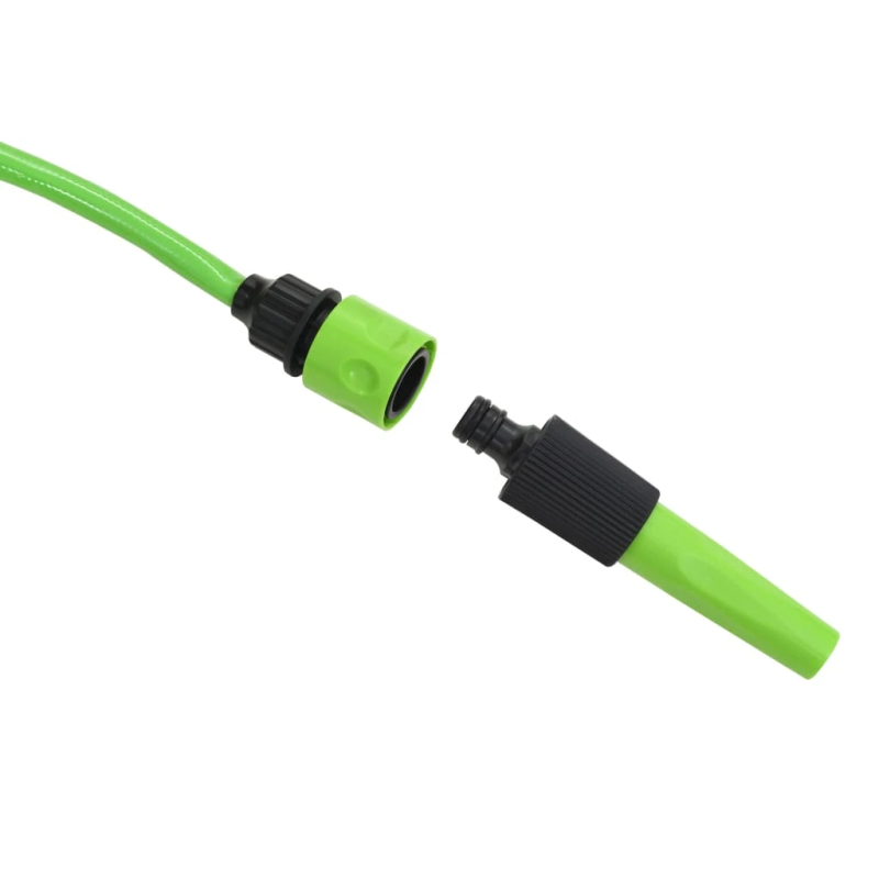 vidaXL šļūtenes spole, automātiska, stiprināma pie sienas, 20+2 m