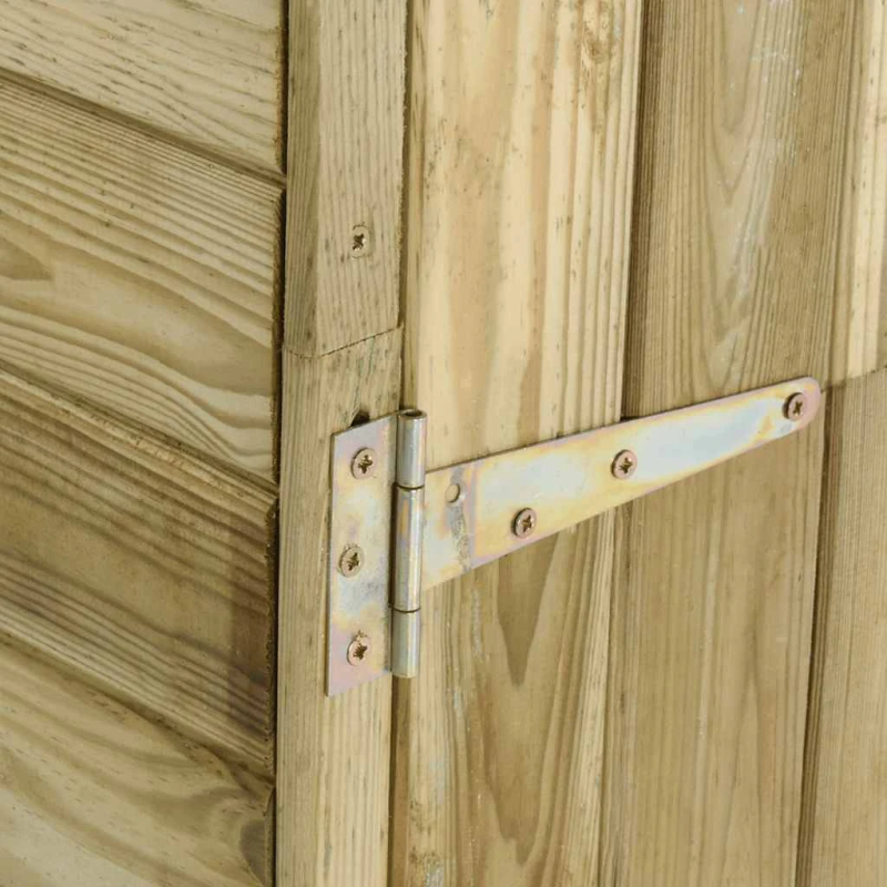 vidaXL dārza instrumentu šķūnis, 85x48x177 cm, priedes koks