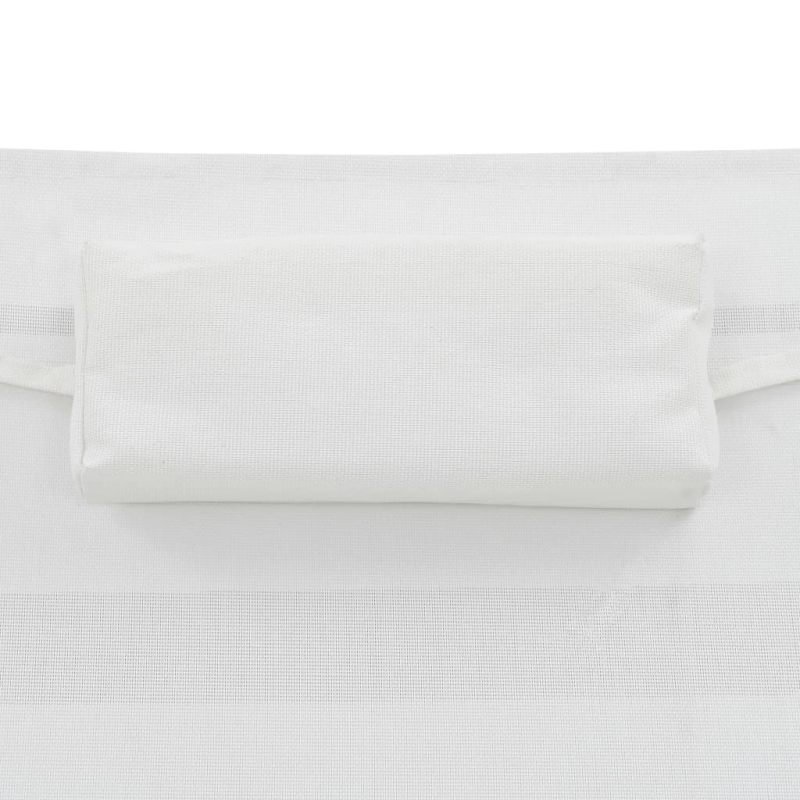 vidaXL sauļošanās zvilnis ar spilvenu, melns PE rotangpalmas pinums