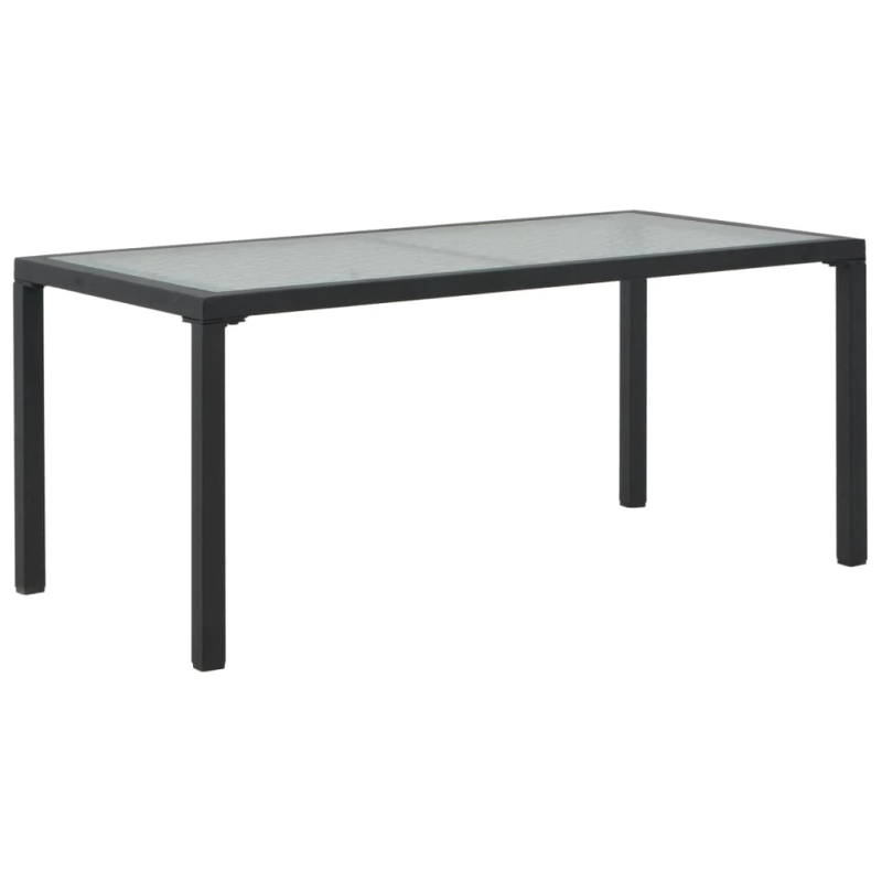 vidaXL 3-daļīgs atpūtas mēbeļu komplekts ar matračiem, PE, pelēks