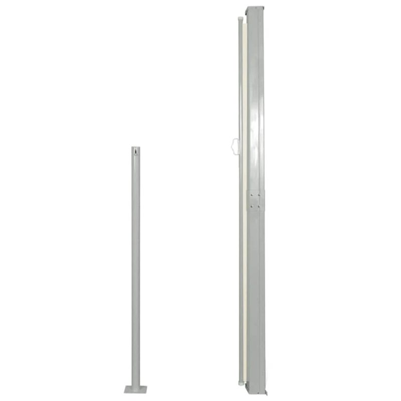 vidaXL izvelkama sānu markīze, 160 x 500 cm, krēmkrāsā